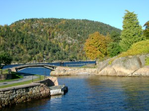 Autumn on Oscarsborg, near Drøbak